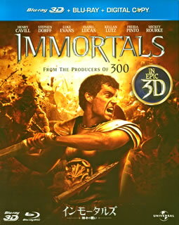 【送料無料】インモータルズ-神々の戦い- 3D&2Dブルーレイ+デジタルコピー（ブルーレイ）[2枚組]