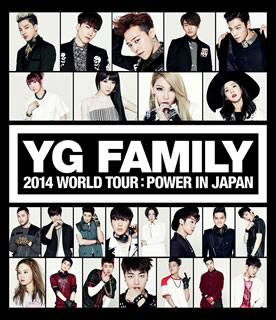 【国内盤ブルーレイ】YG FAMILY WORLD TOUR 2014-POWER-in Japan〈2枚組〉[2枚組]