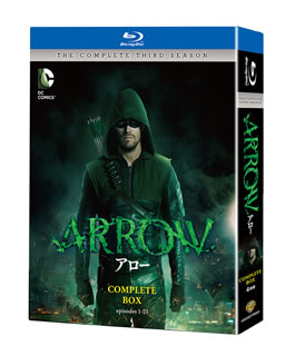 【国内盤ブルーレイ】【新品】ARROW ／ アロー サード・シーズン コンプリート・ボックス[4枚組]