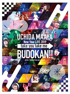 【国内盤DVD】内田真礼 ／ UCHIDA MAAYA New Year LIVE 2019「take you take me BUDOKAN!!」