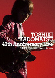 【国内盤DVD】角松敏生 ／ TOSHIKI KADOMATSU 40th Anniversary Live〈3枚組〉[3枚組]【DM2021/12/1発売】