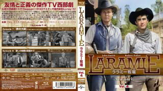 1860年代後半のワイオミング州ララミーにある牧場を舞台に、流れ者のガンマンや孤児となった少年、未亡人といったさまざまな人間たちが友情と正義の物語を紡いでいく。ロバート・フラー主演の懐かしのドラマ。【品番】　BORS-0077【JAN】　4589825449998【発売日】　2023年03月30日【収録内容】〈第7話〉鉄の大尉〈第8話〉殺しの依頼は局留めで【関連キーワード】ホーギー・カーマイケル|ロバート・ピロッシュ|ジョン・スミス|ハーシェル・ドハーティ|ロバート・フラー|レスリー・セランダー|トーマス・カー|ダグラス・ヘイズ|スプリング・バイイントン|ヴァージル・W.ヴォーゲル|デニス・ホームズ|フランク・L.モス|キャサリーン・ヘイト|ジョン・ダンケル|ポール・サヴェージ|ロバート・クロフォードJr.|ジェイ・シムズ|ロバート・B.シンクレア|リチャード・バートレット|E.ジャック・ニューマン|ホーギー・カーマイケル|ロバート・ピロッシュ|ジョン・スミス|ハーシェル・ドハーティ|ロバート・フラー|レスリー・セランダー|トーマス・カー|ダグラス・ヘイズ|スプリング・バイイントン|ヴァージル・W・ヴォーゲル|デニス・ホームズ|フランク・L.モス|キャサリーン・ヘイト|ジョン・ダンケル|ポール・サヴェージ|ロバート・クロフォード・ジュニア|ジェイ・シムズ|ロバート・B・シンクレア|リチャード・バートレット|E・ジャック・ニューマン|ララミー・ボクジョウ・シーズン・1・VOL・4|テツノ・タイイ|コロシノ・イライハ・キョクドメデ