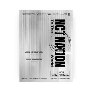 【国内盤ブルーレイ】【新品】NCT ／ 2023 NCT CONCERT-NCT NATION:To The World in INCHEON〈3枚組〉[3枚組]【BM2024/07/31発売】