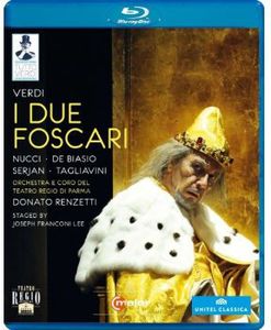 【輸入盤ブルーレイ】Verdi/Renzetti/Nucci/De Biasio/Serjan / I Due Foscari (二人のフォスカリ)