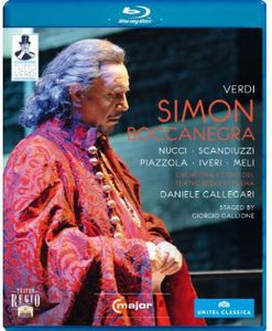 【輸入盤ブルーレイ】Verdi/Nucci/Scandiuzzi/Piazzola/Iveri / Simon Boccanegra