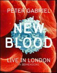 【輸入盤ブルーレイ】Peter Gabriel / New Blood: Live In London (3-D) (w/DVD)【2011/10/25】(ピーター・ガブリエル)