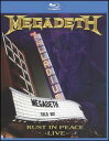 【輸入盤ブルーレイ】Megadeth / Rust In Peace Live【2010/9/7】(メガデス)