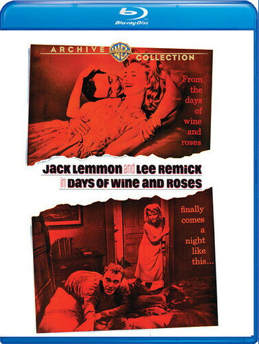 輸入盤ブルーレイですが日本のブルーレイ・プレイヤーで視聴できます。※ご確認ください※一部輸入版アニメブルーレイには、「リージョンコード」とは別の「国コード」というものが設定されている作品がございます。お持ちのブルーレイ・プレイヤーが国コードをアメリカ等に変更できるかどうかご確認ください。（機種によりましては変更できない機種がございます。その場合はご視聴できない可能性がございますのでご注意ください。）国コードをアメリカ（日本以外）に設定してご覧ください。PS3、PS4、PS5は 初期設定で再生可能です。種別：BLU-RAYジャンル：Drama発売日：2019/10/29公開年：1962出演者：Jack Lemmon, Lee Remick, Charles Bickford, Jack Klugman, Alan Hewitt, Jack Riley, James Lanphier, Tom Palmer, Debbie Megowan, Maxine Stuart, Jack Albertson, Ken Lynch, Olan Soule, Katherine Squire, Gail Bonney, Mary Benoit, Ella Ethridge, J. Pat O'Malley, Robert "Buddy" Shaw, Dick Crockett, Tom Rosqui, Barbara Hines, Charlene Holtアーティスト：監督：Blake Edwardsディスク枚数：1コメント：First seen as a TV play by JP Miller, Blake Edwards' searing film features Jack Lemmon as Joe Clay, a successful adman who meets pretty Kirsten Arnesen (Lee Remick) at a party. The two marry and have a child, but their lives spiral downward when they begin taking to the bottle too much. With their marriage threatened, Joe and Kirsten attempt to quit their boozing and get their lives back on track. With Jack Klugman, Charles Bickford. Henry Mancini's title tune won a Best Song Oscar. 117 min. Widescreen (Enhanced); Soundtrack: English DTS HD mono Master Audio; Subtitles: English (SDH).