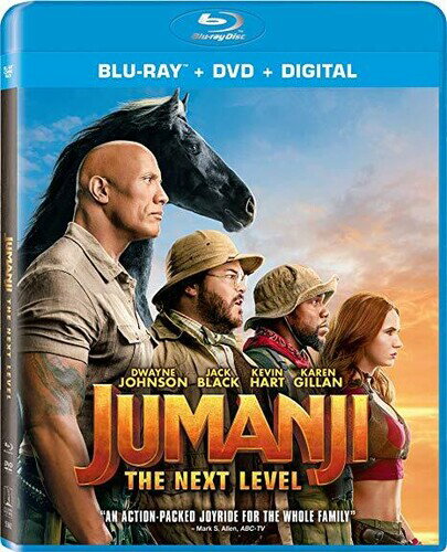 【輸入盤ブルーレイ】【新品】JUMANJI: NEXT LEVEL