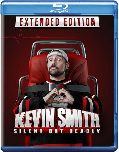 輸入盤ブルーレイですが日本のブルーレイ・プレイヤーで視聴できます。※ご確認ください※一部輸入版アニメブルーレイには、「リージョンコード」とは別の「国コード」というものが設定されている作品がございます。お持ちのブルーレイ・プレイヤーが国コードをアメリカ等に変更できるかどうかご確認ください。（機種によりましては変更できない機種がございます。その場合はご視聴できない可能性がございますのでご注意ください。）国コードをアメリカ（日本以外）に設定してご覧ください。PS3、PS4、PS5は 初期設定で再生可能です。種別：BLU-RAYジャンル：Comedy-Stand-Up Comedy発売日：2018/11/20収録分数：60ディスク枚数：1コメント：Kevin Smith: Silent But Deadly Blu-ray Run Time: 57 minutes - Kevin Smith, the filmmaker, is anything but quiet in this new comedy special that was recorded an hour before his widely reported massive heart attack in February. But before he nearly died backstage, he killed onstage discussing his marriage, his kid, his friends and his work (or lack thereof).