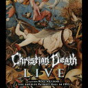 【輸入盤ブルーレイ】【新品】CHRISTIAN DEATH / LIVE AT THE LOS ANGELES PATRIOT HALL 1993【BM2025/4/11発売】