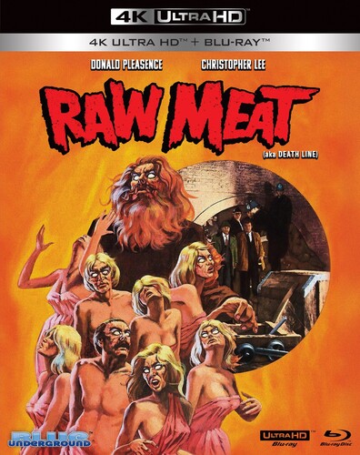 【輸入盤UHD】【新品】RAW MEAT (AKA DEATH LINE) (4K) (w/Blu-ray)【UHD2025/9/30発売】
