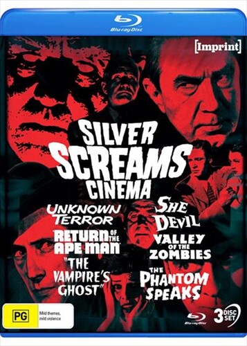 Horror - 【輸入盤ブルーレイ】【新品】SILVER SCREAMS CINEMA (3PC)【B2025/12/19発売】