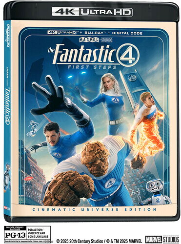【輸入盤UHD】【新品】FANTASTIC FOUR: FIRST STEPS (4K) (w/Blu-ray)【UHD2025/10/14発売】(ファンタスティック4：ファースト・ステップ)