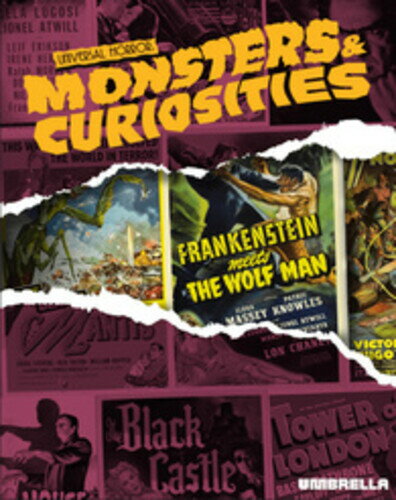 【輸入盤ブルーレイ】【新品】UNIVERSAL HORROR: MONSTERS & CURIOSITIES 1923-1960【B2026/4/17発売】