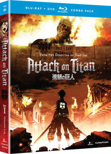 【輸入盤ブルーレイ】【新品】ATTACK ON TITAN - PART 1 (2枚組) (W/DVD)(アニメ)(進撃の巨人)