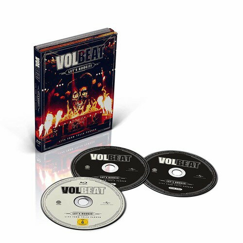 楽天あめりかん・ぱい【輸入盤ブルーレイ】VOLBEAT / LET'S BOOGIE （LIVE FROM TELIA PARKEN） （3PC） （W/CD）（ヴォルビート）