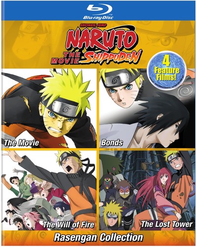 【輸入盤ブルーレイ】NARUTO SHIPPUDEN THE MOVIE RASENGAN COLLECTION (アニメ)【B2017/10/3発売】