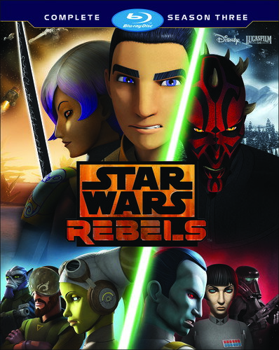 楽天あめりかん・ぱい【輸入盤ブルーレイ】STAR WARS REBELS: THE COMPLETE SEASON 3 （3PC） （アニメ）【B