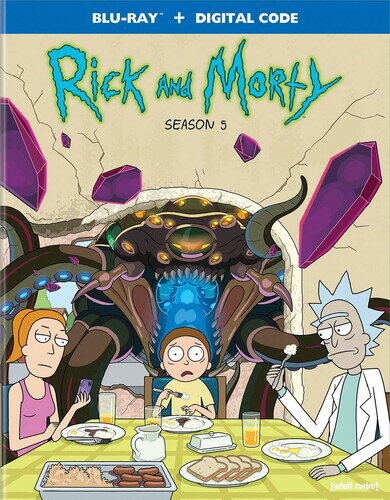 【輸入盤ブルーレイ】【新品】RICK & MORTY: THE COMPLETE FIFTH SEASON【B2021/12/7発売】