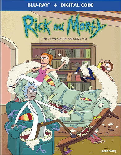 楽天あめりかん・ぱい【輸入盤ブルーレイ】RICK & MORTY SEASONS 1-5 （5PC）【B2022/3/29発売】