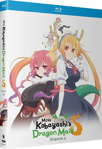 楽天あめりかん・ぱい【輸入盤ブルーレイ】MISS KOBAYASHI'S DRAGON MAID S: SEASON 2 （2PC）【B2022/10/18発売】（小林さんちのメイドラゴンS）