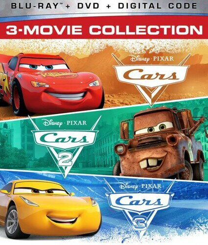 楽天あめりかん・ぱい【輸入盤ブルーレイ】CARS: 3-MOVIE COLLECTION （8PC） （W/DVD）【B2021/5/11発売】