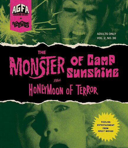【輸入盤ブルーレイ】【新品】The Monster of Camp Sunshine/Honeymoon of Terror