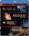 【輸入盤ブルーレイ】【新品】INSIDIOUS/INSIDIOUS: CHAPTER 2/INSIDIOUS (4PC)【B2023/6/6発売】