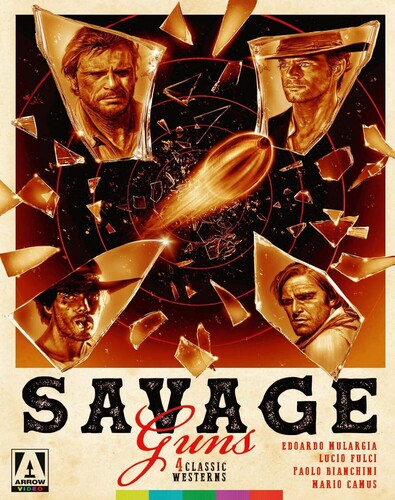 楽天あめりかん・ぱい【輸入盤ブルーレイ】SAVAGE GUNS: FOUR CLASSIC WESTERNS VOLUME 3 （4PC）【B2023/12/12発売】