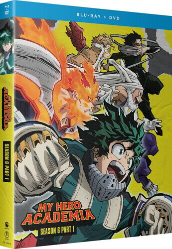 楽天あめりかん・ぱい【輸入盤ブルーレイ】MY HERO ACADEMIA: SEASON 6 - PART 1 （5PC） （W/DVD）【B2023/12/19発売】（僕のヒーローアカデミア）