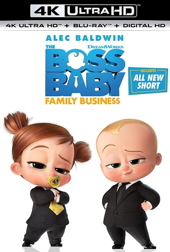 【輸入盤UHD】BOSS BABY: FAMILY BUSINESS(アニメ)