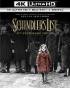 【輸入盤UHD】【新品】SCHINDLER'S LIST: 25TH ANNIVERSARY EDITION (3PC)