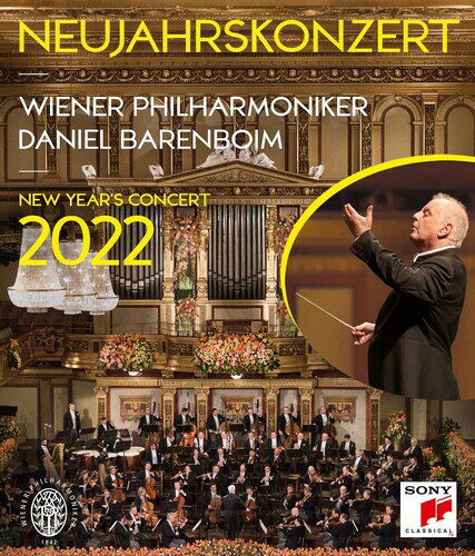 DANIEL BARENBOIM & WEINER PHILHARMONIKER / NEUJAHRSKONZERT 2022/NEW YEAR'S CONCERT 2022ニューイヤー・コンサート2022　ダニエル・バレンボイム＆ウィーン・フィル