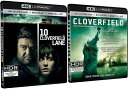 【輸入盤UHD】【新品】10 CLOVERFIELD LANE/CLOVERFIELD 2-MOVIE (4PC)