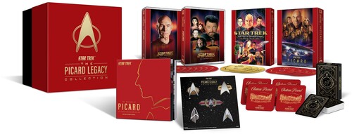 楽天あめりかん・ぱい【輸入盤ブルーレイ】STAR TREK: THE PICARD LEGACY COLLECTION （54PC）【B2023/10/17発売】