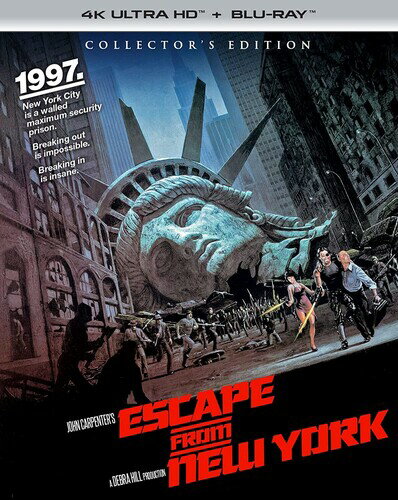 【輸入盤UHD】ESCAPE FROM NEW YORK (3PC) ニューヨーク1997