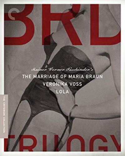 楽天あめりかん・ぱい【輸入盤ブルーレイ】CRITERION COLLECTION / The Rainer Werner Fassbinder BRD Trilogy （The Marriage of Maria Braun / Lola / Veronika Voss） （3PC）