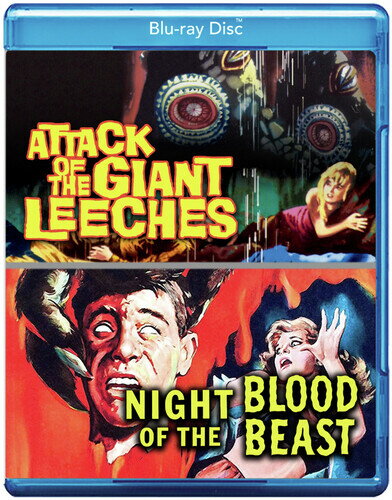 【輸入盤ブルーレイ】【新品】ATTACK OF THE GIANT LEECHES/NIGHT OF BLOOD BEAST【B2024/07/23発売】