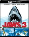 【輸入盤UHD】【新品】JAWS 3 (4K) (w/Blu-ray)【B2024/07/23発売】