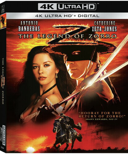 【輸入盤UHD】【新品】LEGEND OF ZORRO【B2023/8/22発売】