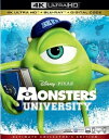 【輸入盤UHD】【新品】MONSTERS UNIVERSITY【B2020/3/3発売】(アニメ)