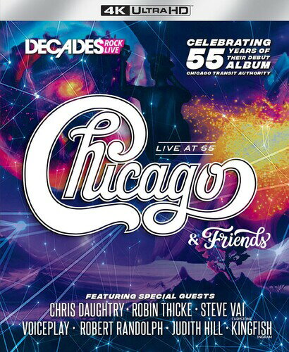 【輸入盤UHD】【新品】CHICAGO & FRIENDS / LIVE AT 55【UHD2024/11/22発売】(シカゴ&フレンズ)