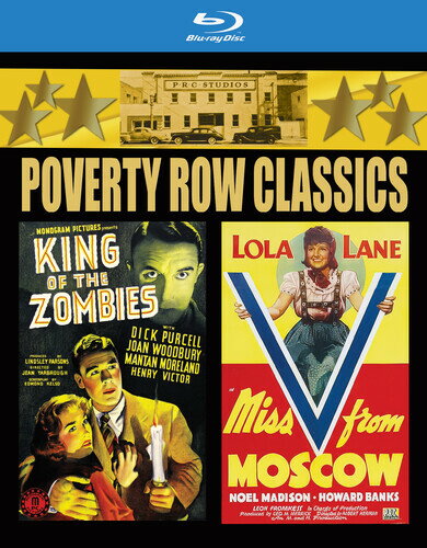 【輸入盤ブルーレイ】【新品】POVERTY ROW CLASSICS DOUBLE FEATURE (King of the Zombies / Miss V From Moscow)(KING OF)【B2025/01/21発売】