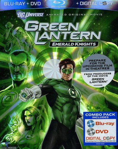 【輸入盤ブルーレイ】【新品】GREEN LANTERN: EMERALD KNIGHTS (アニメ)