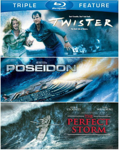 【輸入盤ブルーレイ】【新品】TWISTER & POSEIDON & PERFECT STORM (3PC)