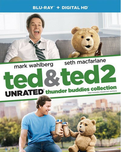 【輸入盤ブルーレイ】【新品】TED & TED 2 THUNDER BUDDIES COLLECTION