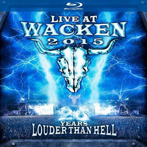 【輸入盤ブルーレイ】【新品】Live at Wacken 2015 - 26 Years Louder Than Hell