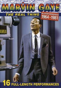 【輸入盤DVD】【1】MARVIN GAYE / REAL THING: IN PERFORMANCE 1964-1981(マーヴィン ゲイ)