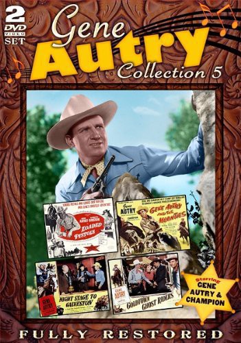こちらのDVDは輸入盤DVDです。リージョン＝フリーのDVDプレイヤーでない場合、再生できない可能性があります。リージョン＝フリーのDVDプレイヤーはこちらでご案内しております。種別：DIGITAL VIDEO DISCジャンル：Westerns発売日：2014/3/25収録分数：445ディスク枚数：2コメント：Gene Autry is the only entertainer with all five stars on Hollywood's Walk of Fame, one each for Radio, Recording, Motion Pictures, Television and Live Performance. He was the silver screen's first singing cowboy and is credited with creating the genre of the musical B Western. As the star of 89 feature films, Gene brings music, comedy and action to each of his roles. Now, for the first time on DVD, Gene Autry's rollicking big screen adventures and unforgettable tunes are brought home in these Western classics, fully restored and uncut from Autry's personal film archives. Includes LOADED PISTOLS (1949), GENE AUTRY AND THE MOUNTIES (1951), NIGHT STAGE TO GALVESTON (1952) and GOLDTOWN GHOST RIDERS (1953).